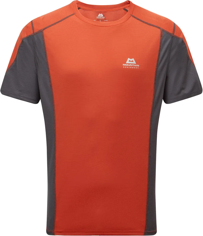 Mountain Equipment Mens Ignis Tee - Redrock-Anvil
