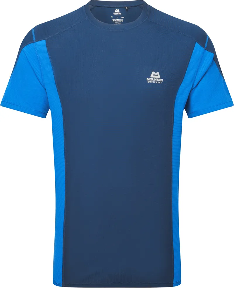 Mountain Equipment Mens Ignis Tee - Admiral-Atlantic