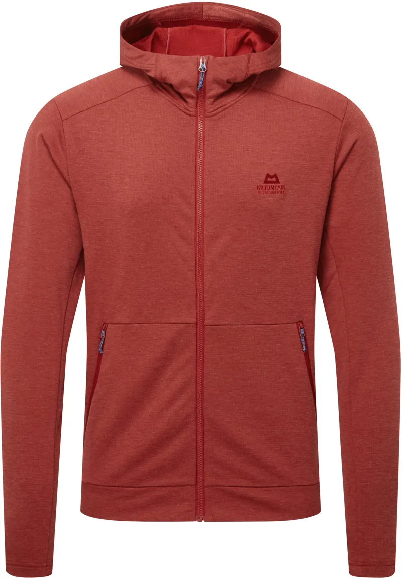 Mountain Equipment Mens Oracool Hooded Jacket - Merlot