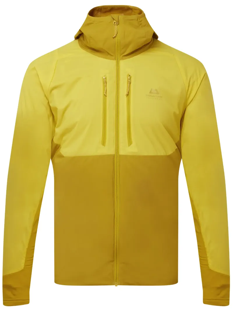 Mountain Equipment Mens Switch Pro Hooded Jacket - Lemon-Acid