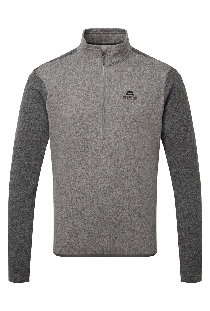 Mountain Equipment Mens Kore Zip-T - Mercury-Anvil