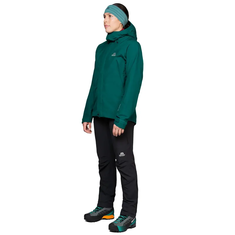 Mountain Equipment Womens Nanda Devi Jacket - Deep Teal-3