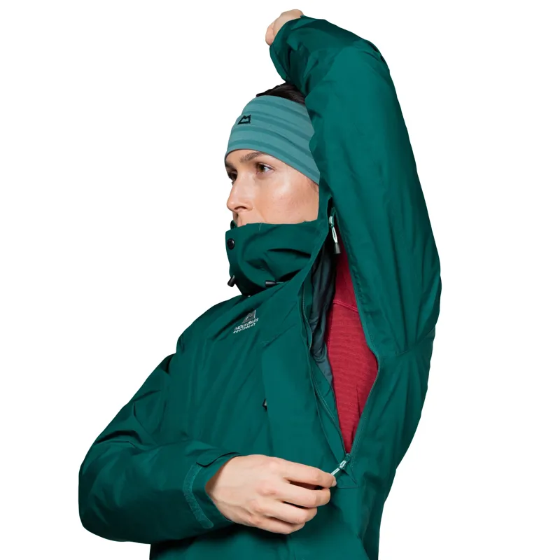 Mountain Equipment Womens Nanda Devi Jacket - Deep Teal-10