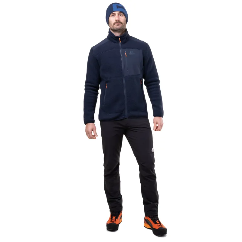 Mountain Equipment Mens Highpile Jacket - Anvil Grey-Black-1