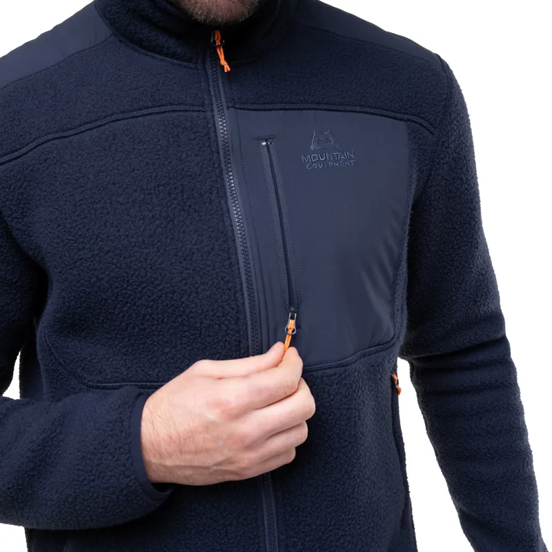 Mountain Equipment Mens Highpile Jacket - Anvil Grey-Black-8