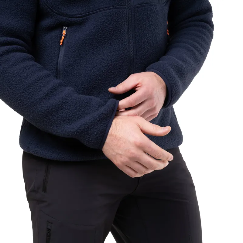 Mountain Equipment Mens Highpile Hooded Jacket - Black-6