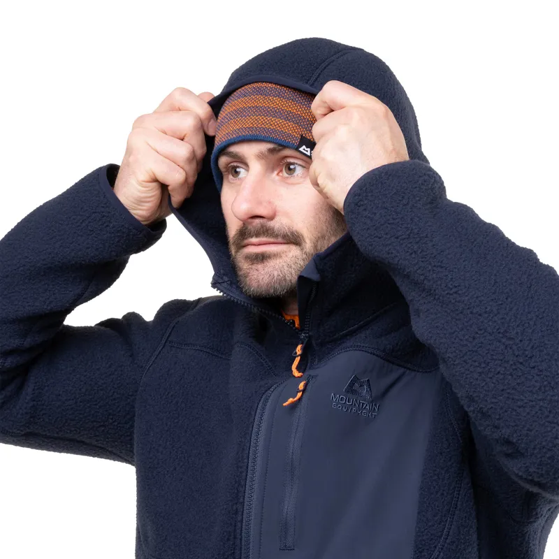 Mountain Equipment Mens Highpile Hooded Jacket - Black-7