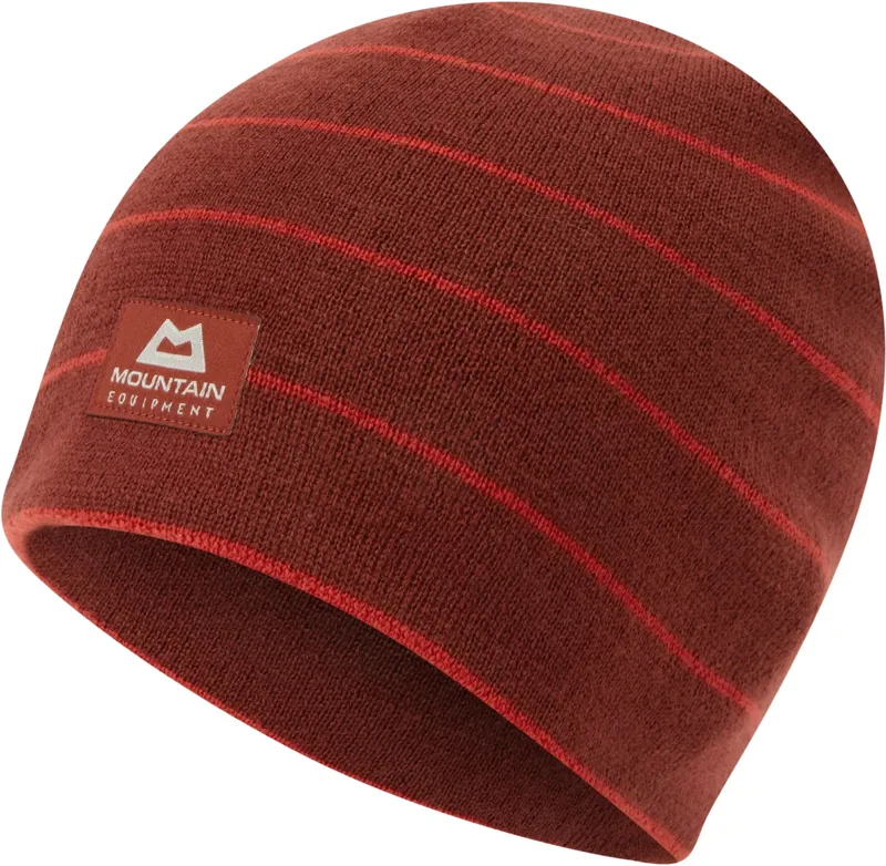 Mountain Equipment Mens Humbolt Beanie - Fired Brick-Red Rock