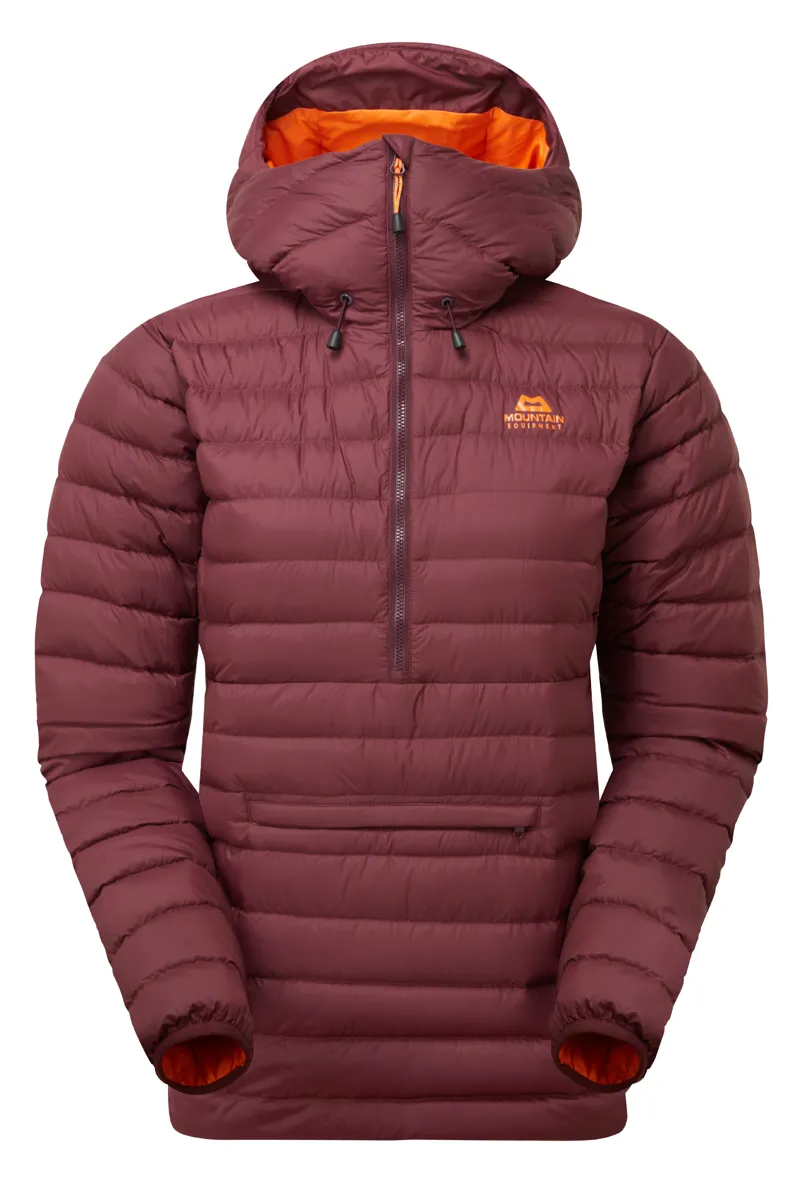 Mountain Equipment Womens Earthrise Hooded Pullover Raisin