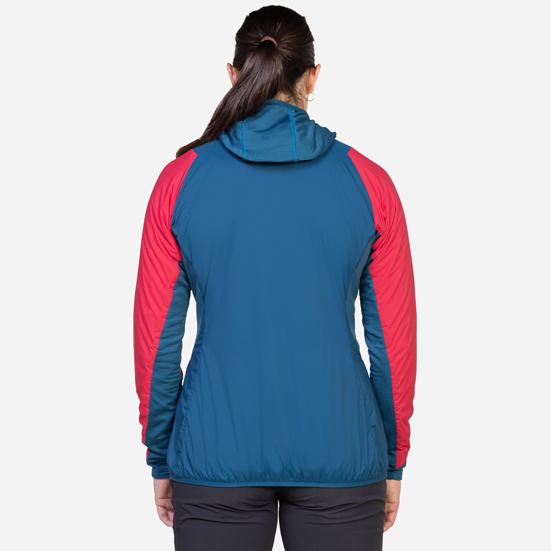 Mountain Equipment Womens Switch Pro Hooded Jacket - Majolica-Capsicum-2