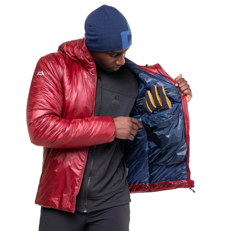Mountain Equipment Mens Oreus Hooded Jacket - Merlot-Admiral Blue-8