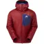 Mountain Equipment Mens Oreus Hooded Jacket - Merlot-Admiral Blue