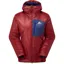 Mountain Equipment Womens Oreus Hooded Jacket - Merlot-Admiral Blue