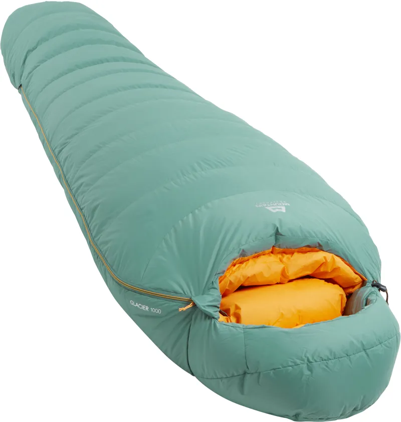 Mountain Equipment Womens Glacier 1000 Sleeping Bag - Left-Zip - Regular-1