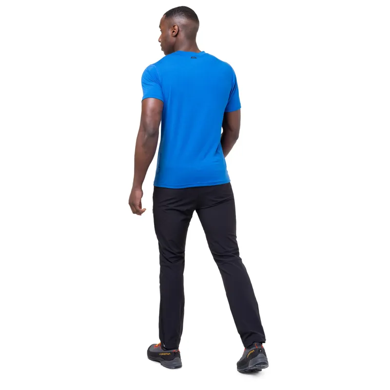 Mountain Equipment Mens Groundup Tee - Atlantic Blue-5