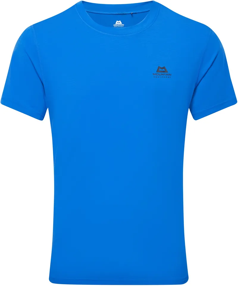 Mountain Equipment Mens Groundup Tee - Atlantic Blue