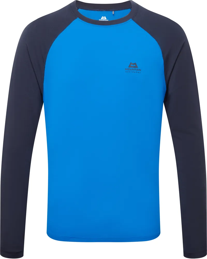 Mountain Equipment Mens Redline Long Sleeved Tee - Atlantic-Cosmos