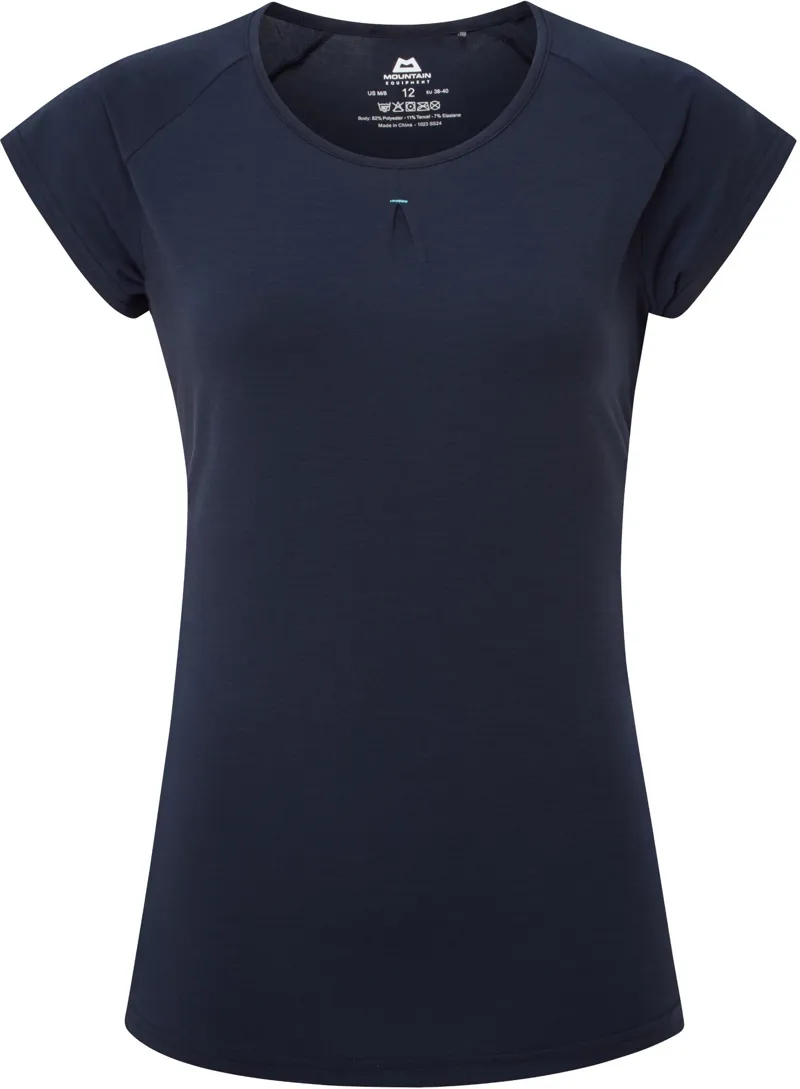 Mountain Equipment Womens Equinox Tee - Cosmos