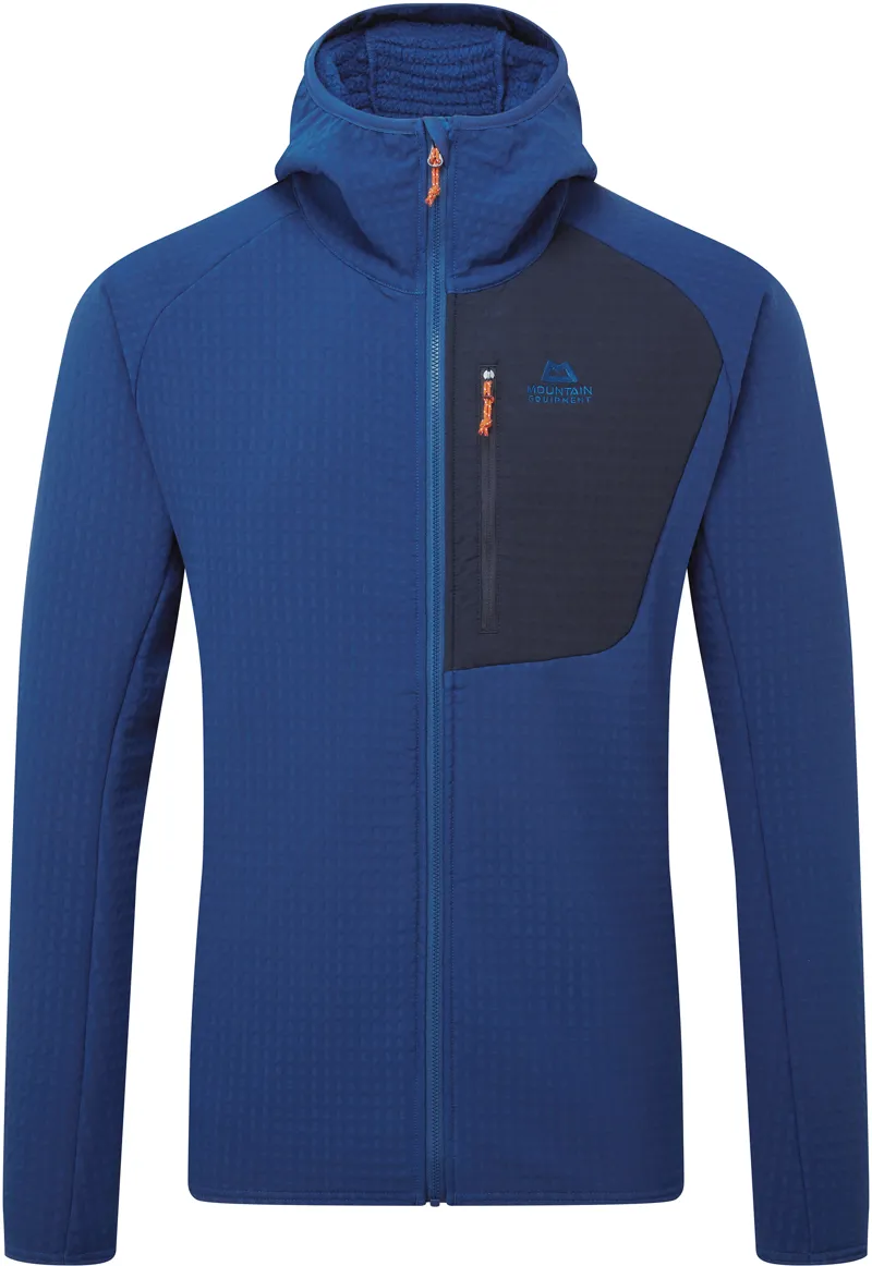 Mountain Equipment Mens Shroud Hooded Jacket - Admiral-Cosmos