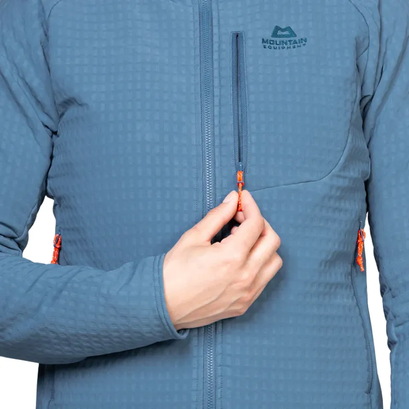 Mountain Equipment Womens Shroud Hooded Jacket - Stellar Blue-3