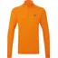 Mountain Equipment Mens Cerrig Long Sleeved Zip-Tee - Rust