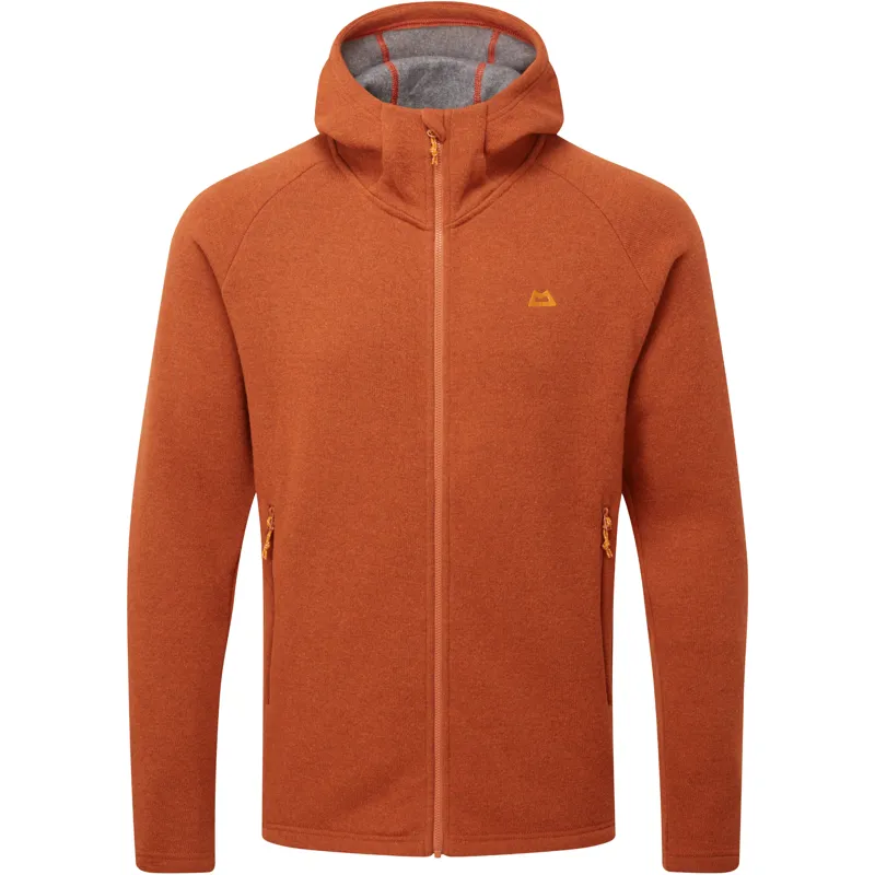 Mountain Equipment Mens Braldu Hooded Jacket - Rust