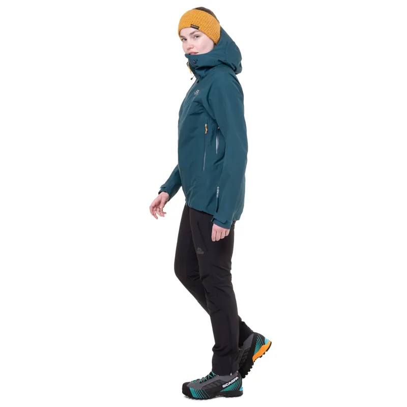 Mountain Equipment Womens Saltoro Jacket - Majolica Blue-6