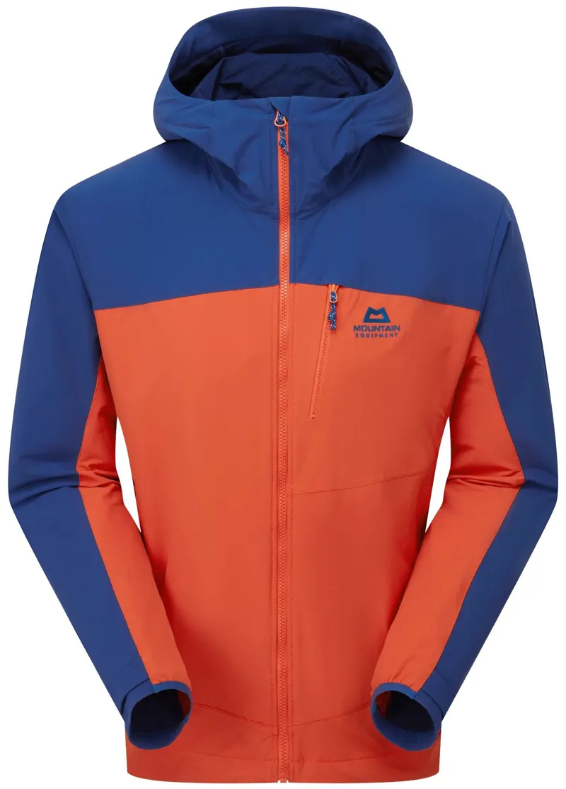 Mountain Equipment Mens Frontier Jacket - Red Rock-Admiral Blue