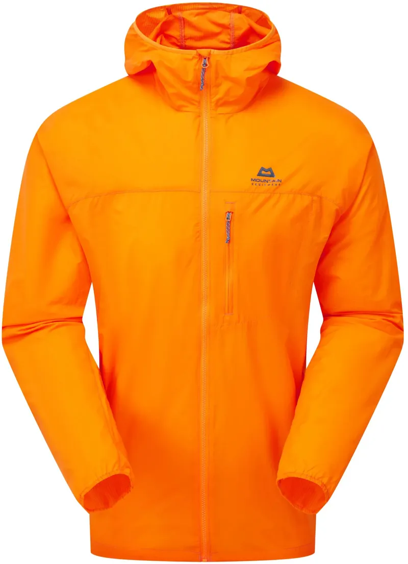 Mountain Equipment Mens Aerofoil Hooded Jacket - Ember