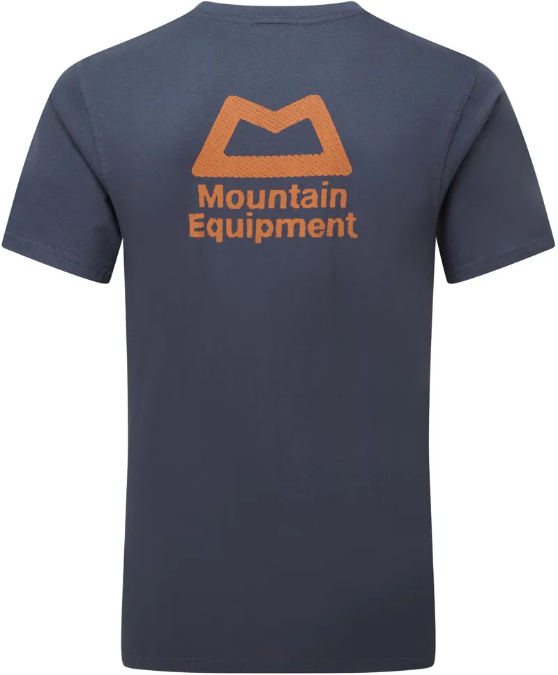 Mountain Equipment Mens Everest Tee - Ombre Blue-1