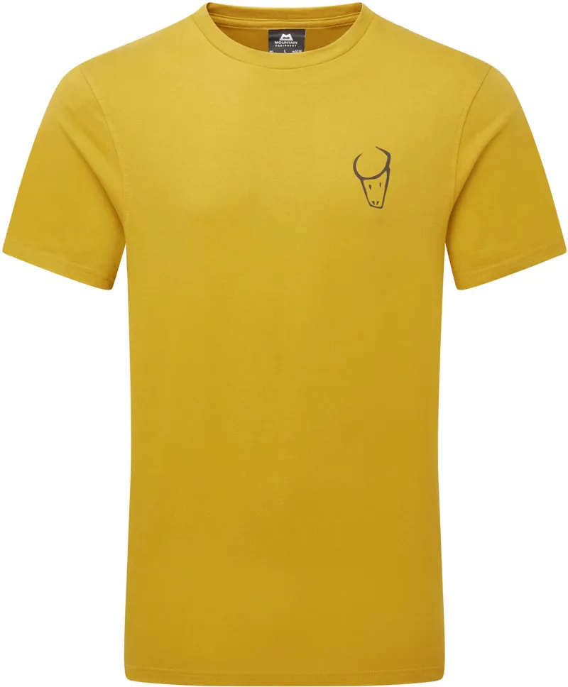 Mountain Equipment Mens Yorik On Wire Tee - Olive Oil