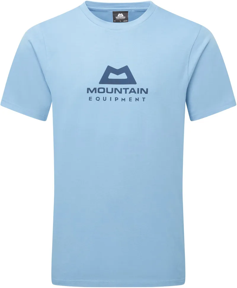 Mountain Equipment Mens Emblem Tee - Heritage Blue