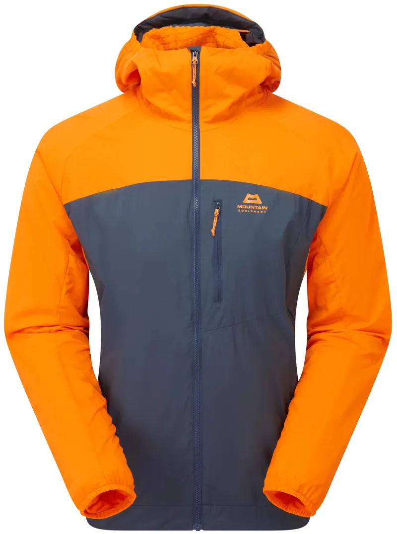 Mountain Equipment Mens Aerotherm Jacket - Blue Nights-Ember