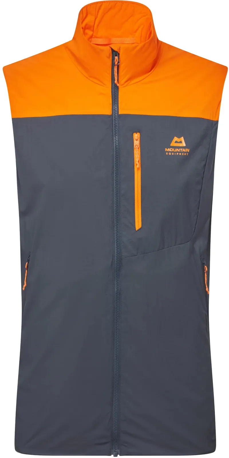 Mountain Equipment Mens Aerotherm Vest - Blue Nights-Ember
