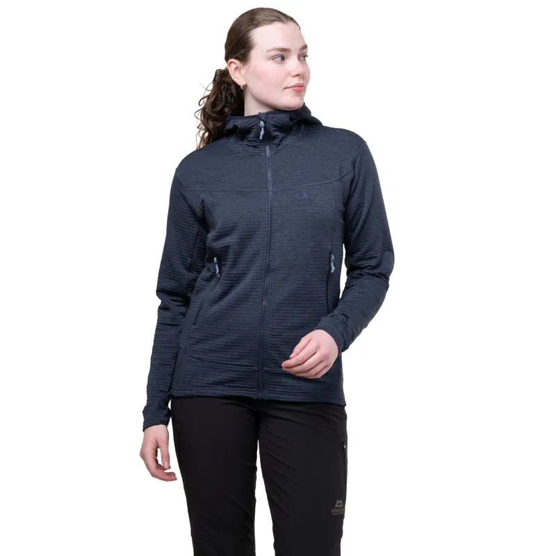 Mountain Equipment Womens Apiro Hooded Jacket - Nightshade-1
