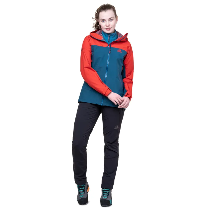 Mountain Equipment Womens Odyssey Jacket - Majolica-Chili-1