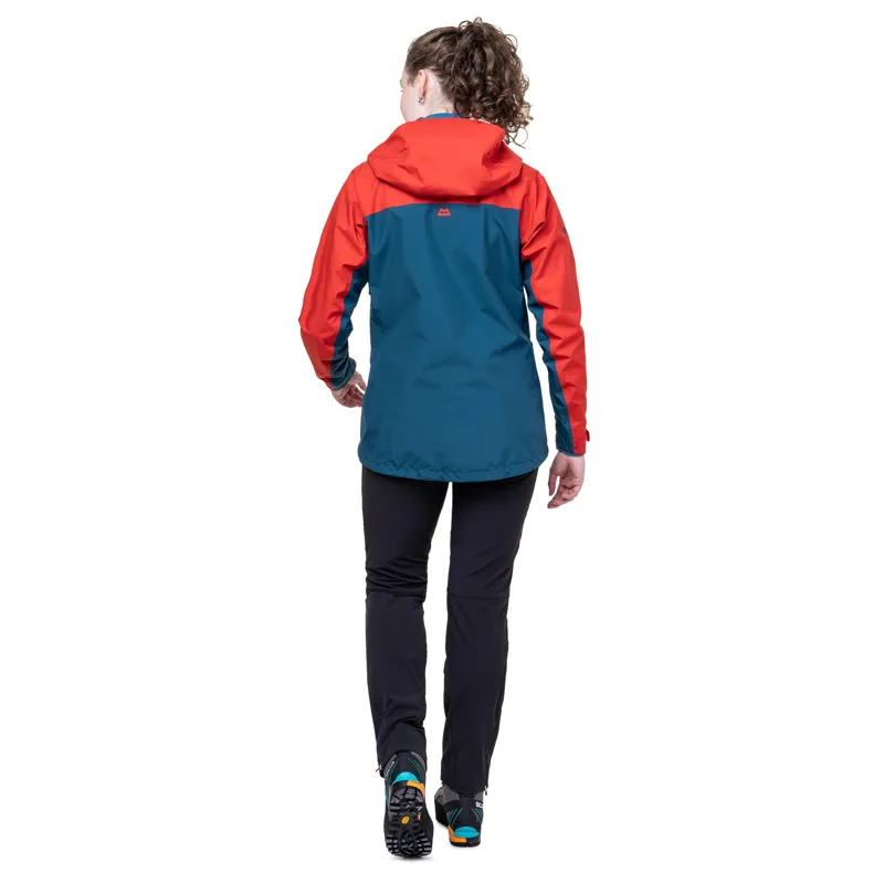 Mountain Equipment Womens Odyssey Jacket - Majolica-Chili-2