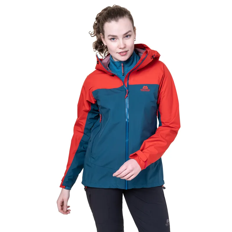 Mountain Equipment Womens Odyssey Jacket - Majolica-Chili-7