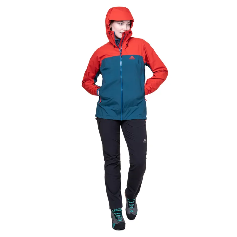 Mountain Equipment Womens Odyssey Jacket - Majolica-Chili-4