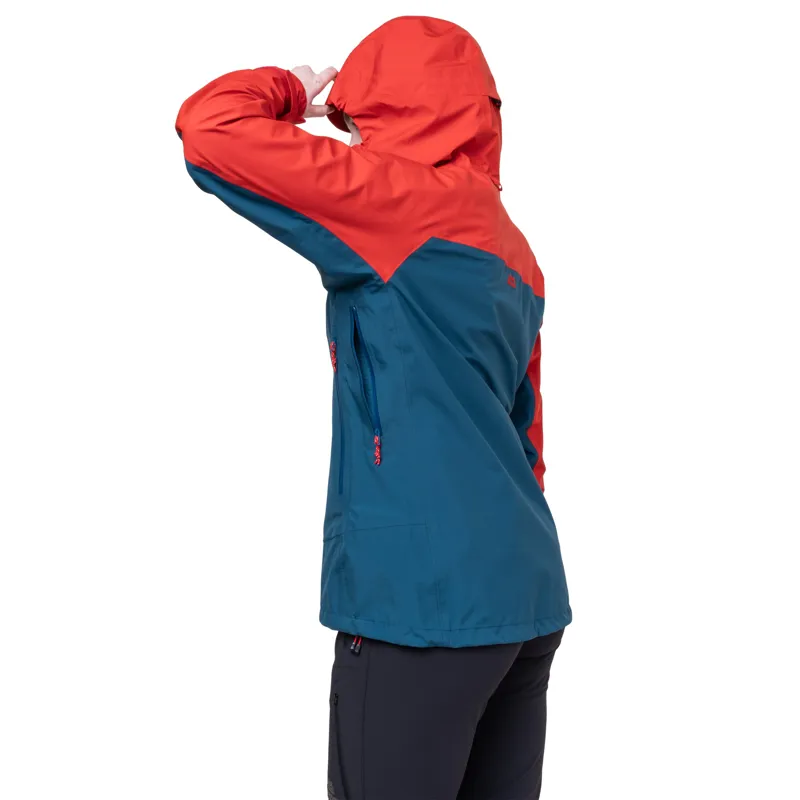 Mountain Equipment Womens Odyssey Jacket - Majolica-Chili-9