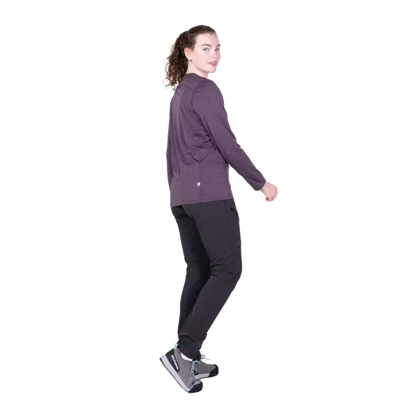 Mountain Equipment Womens Tempi Long Sleeved Tee - Nightshade-5