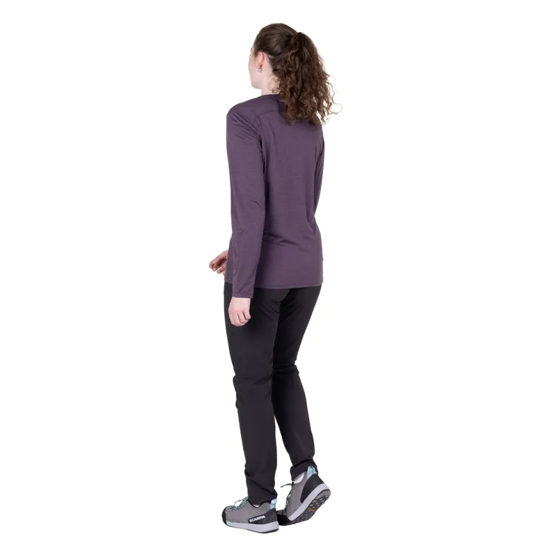 Mountain Equipment Womens Tempi Long Sleeved Tee - Nightshade-6