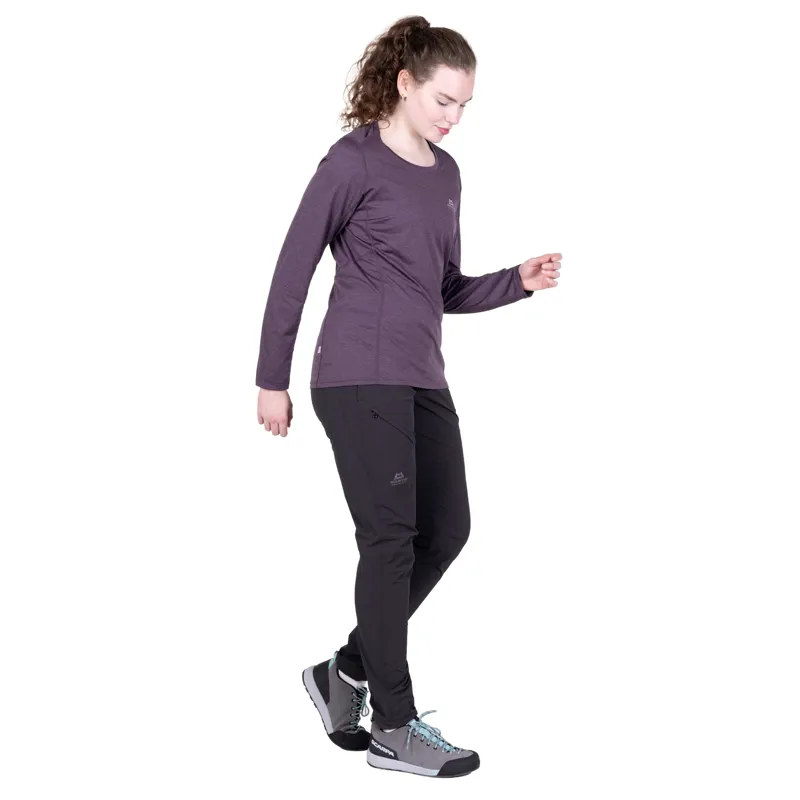 Mountain Equipment Womens Tempi Long Sleeved Tee - Nightshade-7