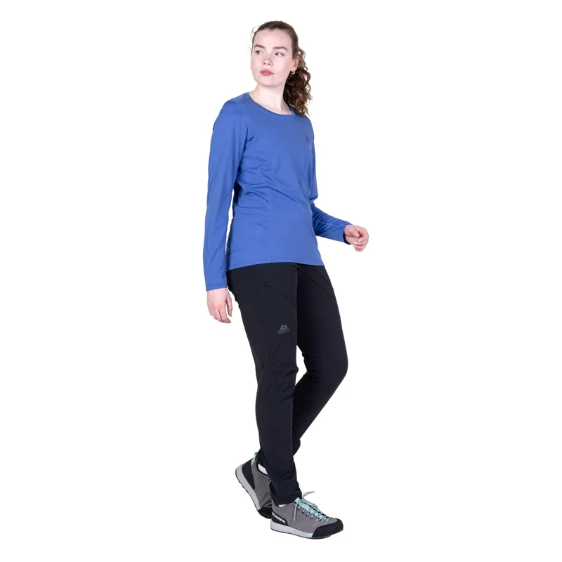 Mountain Equipment Womens Tempi Long Sleeved Tee - Vivid Blue-7