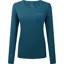 Mountain Equipment Womens Tempi Long Sleeved Tee - Majolica Blue