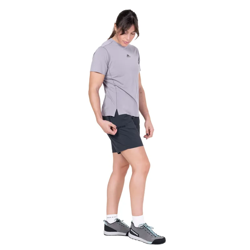 Mountain Equipment Womens Dynamo Shorts - Blue Nights-6