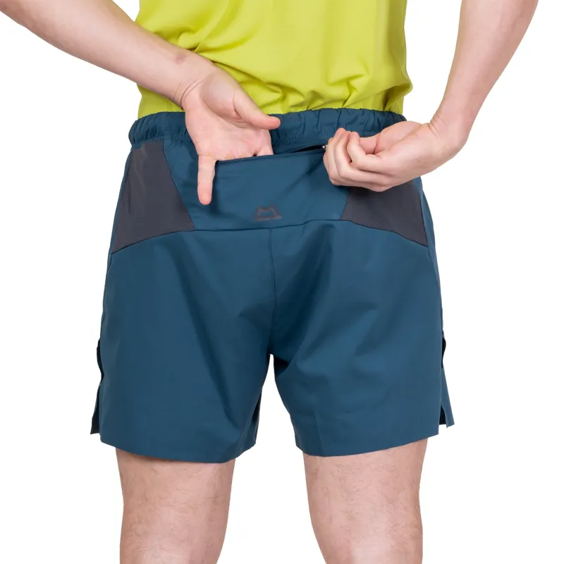 Mountain Equipment Mens Agilix Twin Short 5 - Majolica Blue-9
