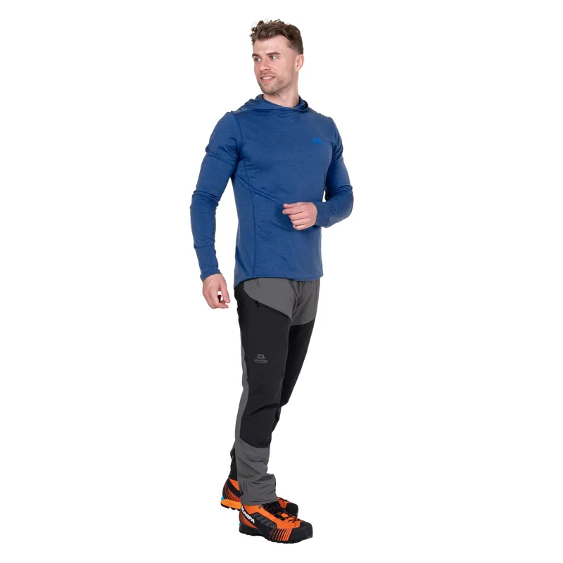 Mountain Equipment Mens Ibex Alpine Trousers - Anvil Grey-Black-3