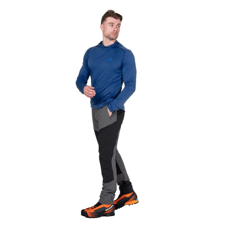 Mountain Equipment Mens Ibex Alpine Trousers - Anvil Grey-Black-6
