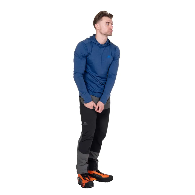 Mountain Equipment Mens Ibex Alpine Trousers - Anvil Grey-Black-8
